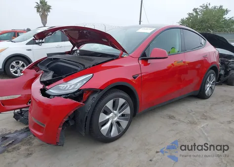 2023 Tesla Model Y Awd/Long Range Dual Motor All-Wheel Drive из США, поврежденный, VIN 7SAYGDEE1PA034003